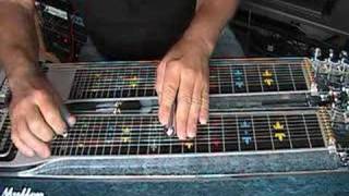 Panama Red Intro E9 Pedal Steel Guitar [upl. by Desimone372]