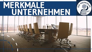 Managementorientierte Merkmale des Unternehmens  Wirtschaftlichkeit Sozialgebilde Marktwirtschaft [upl. by Ebony]