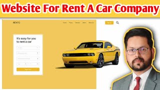 How To Make Car rental website Free without Coding  car rental website wordpress  Tech Trends [upl. by Antonin]