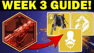 Destiny 2 Zero Hour Week 3 Guide  ALL SECRETS amp PUZZLES YOU NEED [upl. by Yecad]