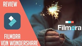 Filmora Review  Bestes Videobearbeitungsprogramm für Anfänger  Filmora Wondershare Video Editor [upl. by Festa]