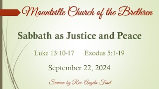 Worship Service at Mountville Church of the Brethren on September 22 2024 [upl. by Scrivens]