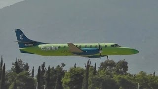 Epsilon Fairchild Metro III Low Passes  High amp Low Speed  AFW2013 [upl. by Akcimahs]