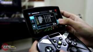 รีวิว Nvidia Shield เครื่องเล่นเกมพกพาจาก Nvidia [upl. by Akerdnuhs]