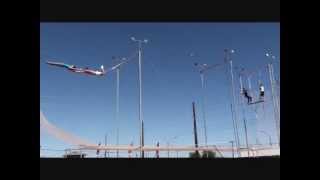 Trapeze U in Gilbert Arizona Flying trapeze tricks that I learned in school in 2011 [upl. by Wallinga]