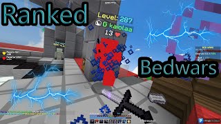 1v4 Clutching In RANKED Bedwars 4k Subs Special [upl. by Losse]