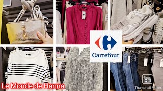 CARREFOUR FRANCE 0309 NOUVELLE COLLECTION FEMME 🚺 [upl. by Llehcnom108]