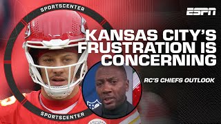 RC escalates Chiefs level of concern to HIGH after loss to Raiders  SportsCenter [upl. by Luaped]