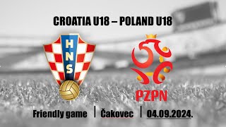 CROATIA U18 vs POLAND U18 [upl. by Taber806]