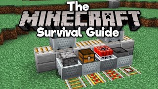 How To Use Minecarts And Rails ▫ The Minecraft Survival Guide Part 222 [upl. by Killigrew728]