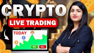 25 SEP Crypto live trading bitcoin live trading deltaexchange btc cryptolivetrading trading [upl. by Akimaj]