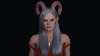 Tiefling Wyverna  Preview [upl. by Emawk755]