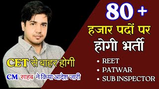 88 हजार पद पर भर्ती By Subhash Charan  REET 2024  सुभाष चारण  Rajasthan Govt Jobs [upl. by Lanae]