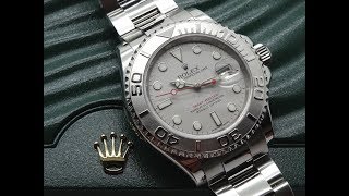 Rolex Yachtmaster 16622 40MM Watch  2 minute Review [upl. by Atnomed450]