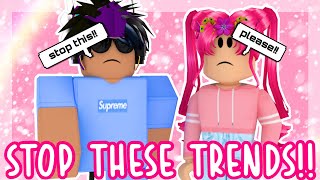 STOP THESE CATALOG ‘TRENDS’ roblox drama ft NyvalkOffical [upl. by Nirik845]