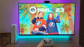 NHL 23 Gameplay Xbox Series S 4K HDR 60FPS [upl. by Femi]