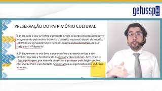 IPHAN FUNDAMENTOS DA PRESERVAÇÃO DO PATRIMÔNIO CULTURAL  Decreto Lei 25 1937  Parte I [upl. by Sirref]