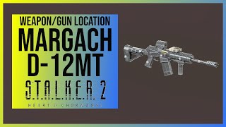 Stalker 2 Margach D12MT Unique SaigaD12 Weapon Location [upl. by Arhaz]