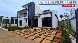 OMG ITS COMPLETE INSIDE A 13000000 RUIRU MUGUTHA MAISONETTES GATED ESTATE 4 UNITS [upl. by Eniamahs]