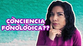 CONCIENCIA FONOLÓGICA QUE ES Y COMO ESTIMULARLA 🤔😺 [upl. by Donn]