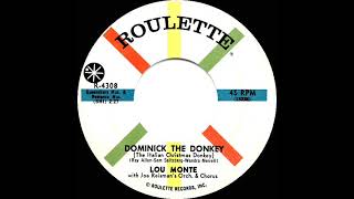 1960 Lou Monte  Dominick The Donkey The Italian Christmas Donkey [upl. by Illyes389]