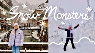 GINZAN ONSEN amp ZAO SKI RESORT  Snow Monsters Snowboarding amp More [upl. by Goldberg]