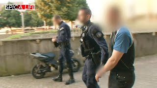 Gendarmes sur le pied de guerre  arrestation mouvementée en vue [upl. by Llehsad]