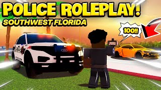 I Became a COP in Southwest Florida POLICE ROLEPLAY [upl. by Aicekat160]