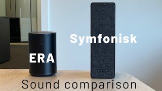 Sonos Era 100 vs Cheap IKEA SONOS Symfonisk  Sound comparison [upl. by Ennaegroeg]