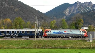 Bludenz SDZ Bern➡️Verona Güterzüge m Rh2068 Rh2016 Rh1144 amp Taurus Railjet Rh4748 042 Salzburg [upl. by Maximilianus187]