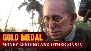 Red Dead Redemption 2  Mission 27  Money Lending and Other Sins IV Gold Medal [upl. by Aicilegna]