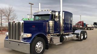 2019 Peterbilt 389 Viper Blue [upl. by Adekahs298]