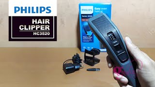 PHILIPS Perbandingan Hair Clipper HC3520 dan HC3426 Philips Indonesia [upl. by Ettenawtna]