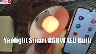 Yeelight Smart RGBW LED Bulb [upl. by Yttel531]