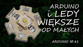 Arduino 69 LEDy większe od małych [upl. by Dowzall95]