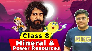 Mineral and Power Resources  class 8 geography chapter 3  mineral and power resources class 8 [upl. by Samohtnhoj664]