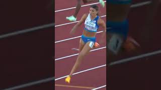 Team USA STUNS claims 4x100 Worlds Title 🔥 [upl. by Aihsat]