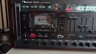 Nakamichi 1000ZXL  record quottestquot [upl. by Chamkis]