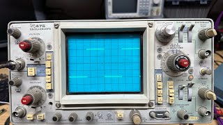 Tektronix 475 Oscilloscope Hamfest Find  Quick Fix [upl. by Crean]