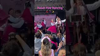 Polish Festival  Folk Dancing 💃 folklore polishdancemusic polishculture livemusic [upl. by Frannie]