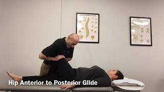 Hip Anterior to Posterior Glide [upl. by Dnomsad]