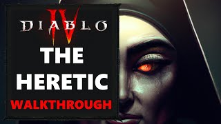 How To Complete The Heretic Side Quest In Diablo 4  Help Aneta Gather Flowers  Slay The Demons [upl. by Perkoff54]