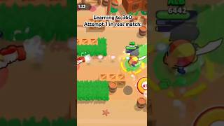 Learning to 360 part 2 brawlstars gaming shorts viral [upl. by Eveam]