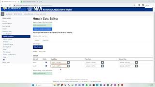 WeBWorK for instructors video 3 Setting due date and points and other details for homework sets [upl. by Trudi]