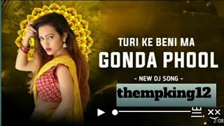 new cg song turi ke beni ma gonda phool remix by thempking12 my new cg remix best dj cg song remix [upl. by Aedni]