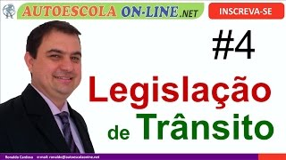 4 Legislação de Trânsito  ARQUIVO [upl. by Lorrie]