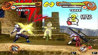 kabuto vs genins part 2 ‐ naruto Ultimate Ninja 4 ps2 [upl. by Palestine]