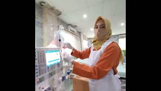 FRESENIUS DIALYSIS MACHINE PRIMING PROCESS  dialysis procedure video [upl. by Gabie]