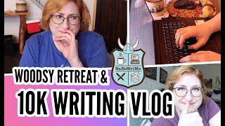 Surprise Writing Retreat  10K Words Done  NaNoWriMo 2021 Week 1 Vlog [upl. by Fronnia]