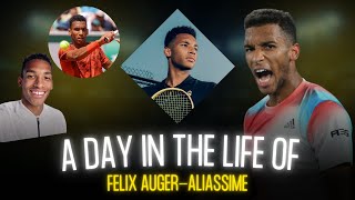 The Unbelievable Daily Routine of Felix Auger Aliassime [upl. by Remmer]